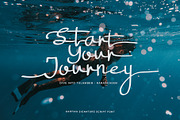 Kartika a Signature Script Font, a Script Font by Dawnside Graphic (Thumbnail 9 of 16)