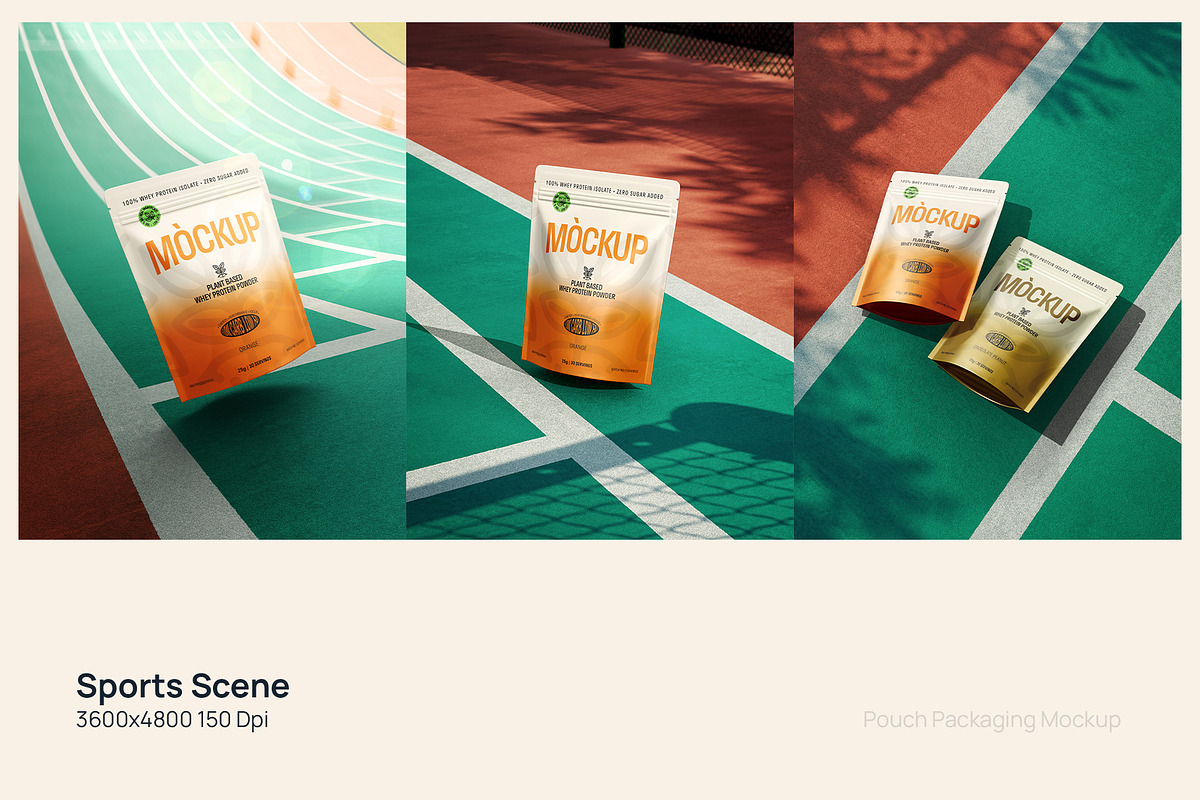 Food Pouch Packaging Mockup, a Packaging Mockup by ABAMockups (Photo 2 of 4)