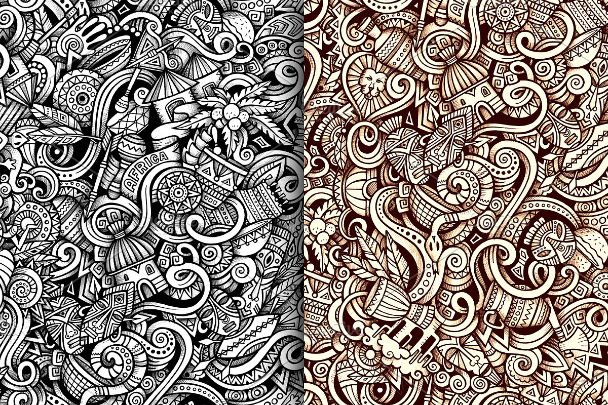 Africa Graphics Patterns, a Pattern Graphic by BALABOLKA (Photo 5 of 5)