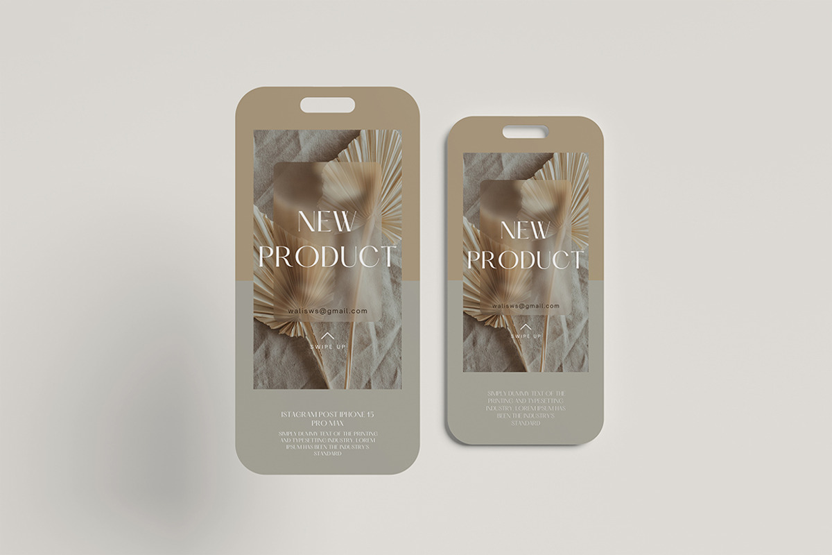 iNstagram post mockup, an iPhone Mockup by HanaSaka_Studio (Photo 5 of 5)