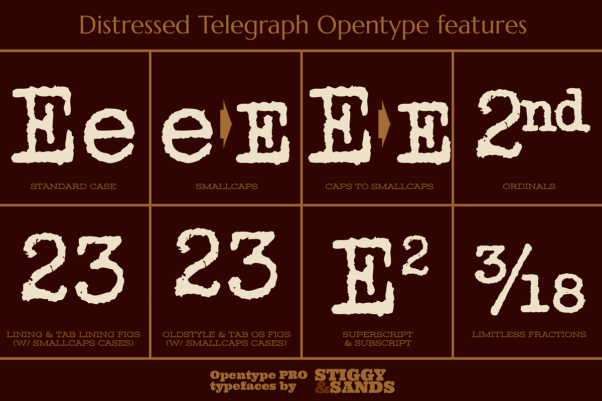 Distressed Telegraph preview 8