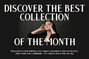 Qualey Blur, a Serif Font by Craft Supply Co. (Thumbnail 5 of 8)