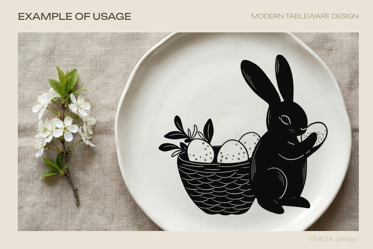 Gentle Bunny | Branding Bundle, an Object Graphic by TMETA design (Photo 15 of 20)