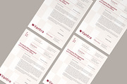 Simple Modern Letterhead, a Stationery Template by Neermana (Thumbnail 4 of 4)