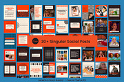 Anti-Social Social Media Canva Pack, a Social Media Template by WorkShy Studio (Thumbnail 4 of 9)