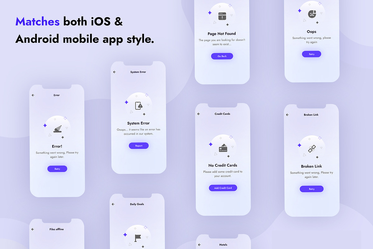 Empty States, an UI Kit Template by Youme Techworld (Photo 6 of 6)