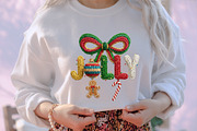 Faux Yarn Christmas Png Holly Jolly, an Illustration by designcity5 (Thumbnail 4 of 8)