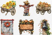 Antique Farming in Autumn Sublimatio, an Illustration by Black Bird Studio (Thumbnail 2 of 6)