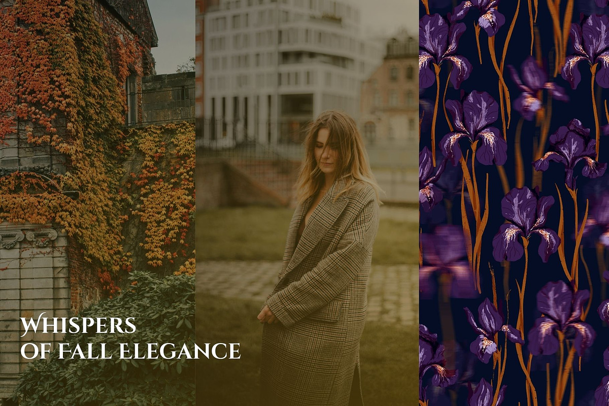 Velvet Irises. Luxury Floral Pattern, a Pattern Graphic by PaperJamLab (Photo 10 of 11)