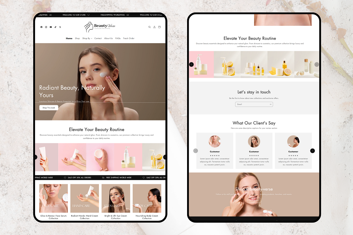 Beauty Verse - Premium Shopify Theme, a Shopify Template by Xynotheme (Photo 2 of 7)