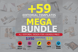 Editorial Templates Mega Bundle