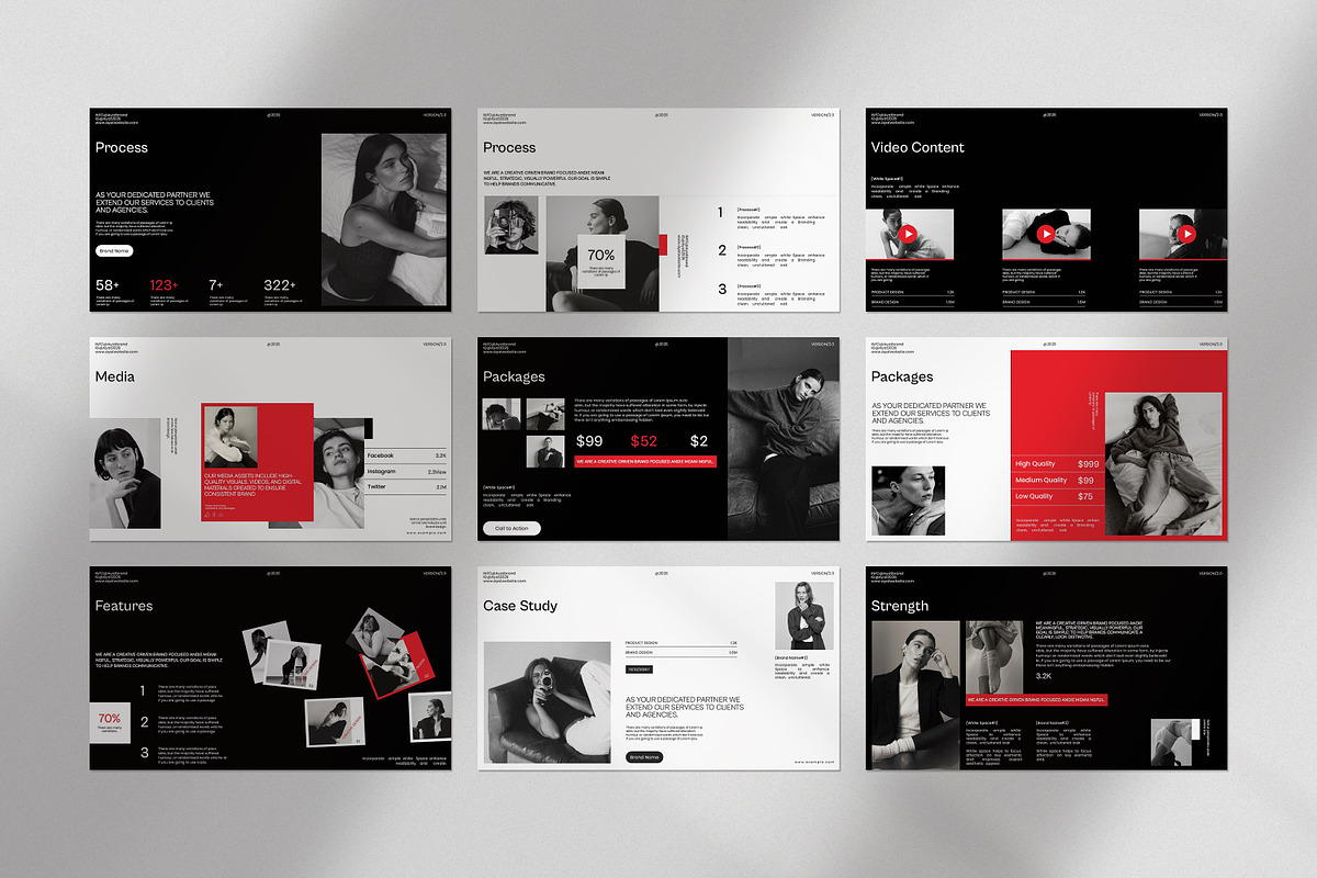 AYAT - Social Media Kit Presentation, a Presentation Template by CreativexGenius (Photo 10 of 12)