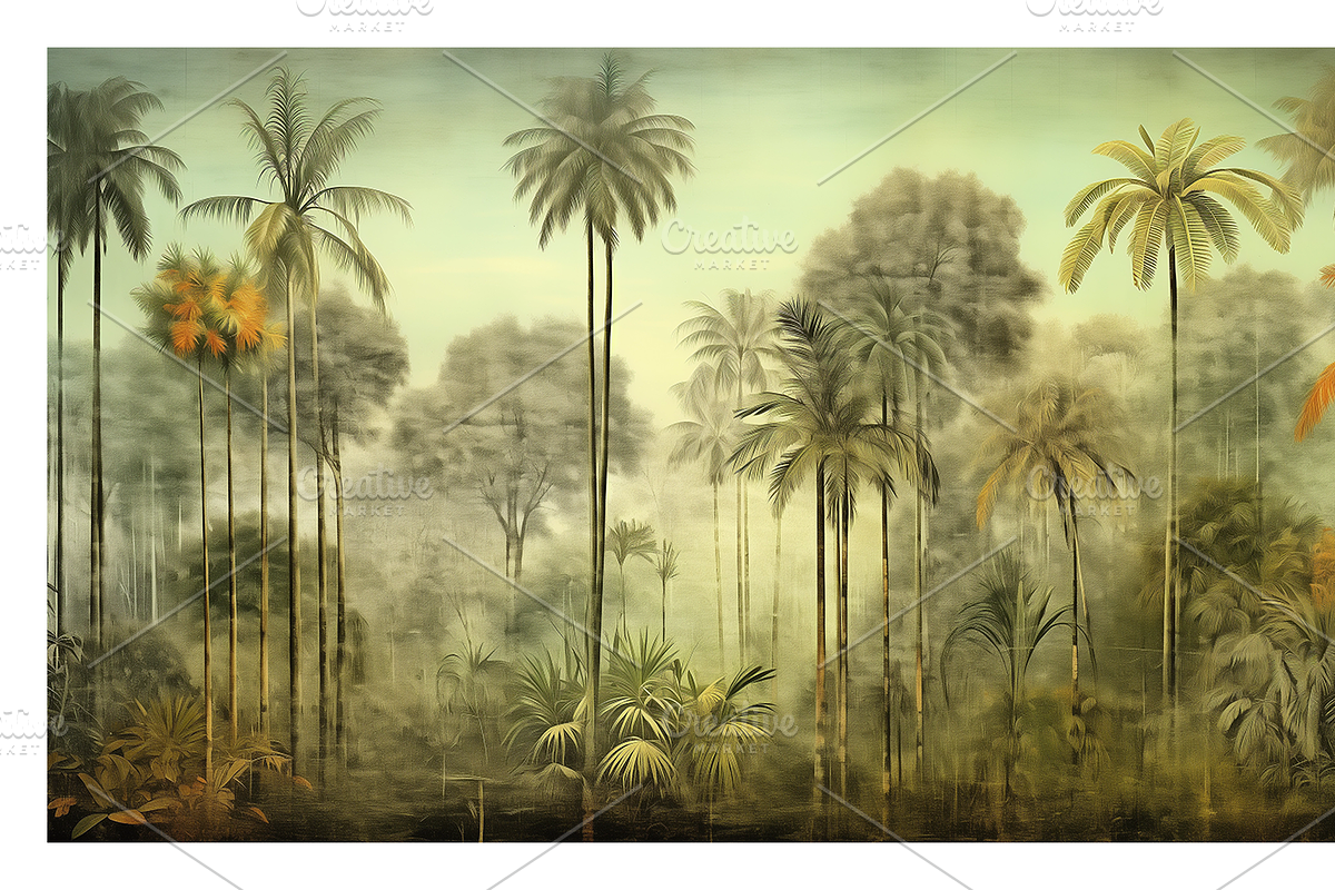 Dofo Co - Vintage Tropical Forests, a Decorative Illustration by milatovar (Photo 16 of 20)