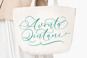 Avonta Qintani Stylish Calligraphy, a Script Font by stylishtype.co (Thumbnail 8 of 20)