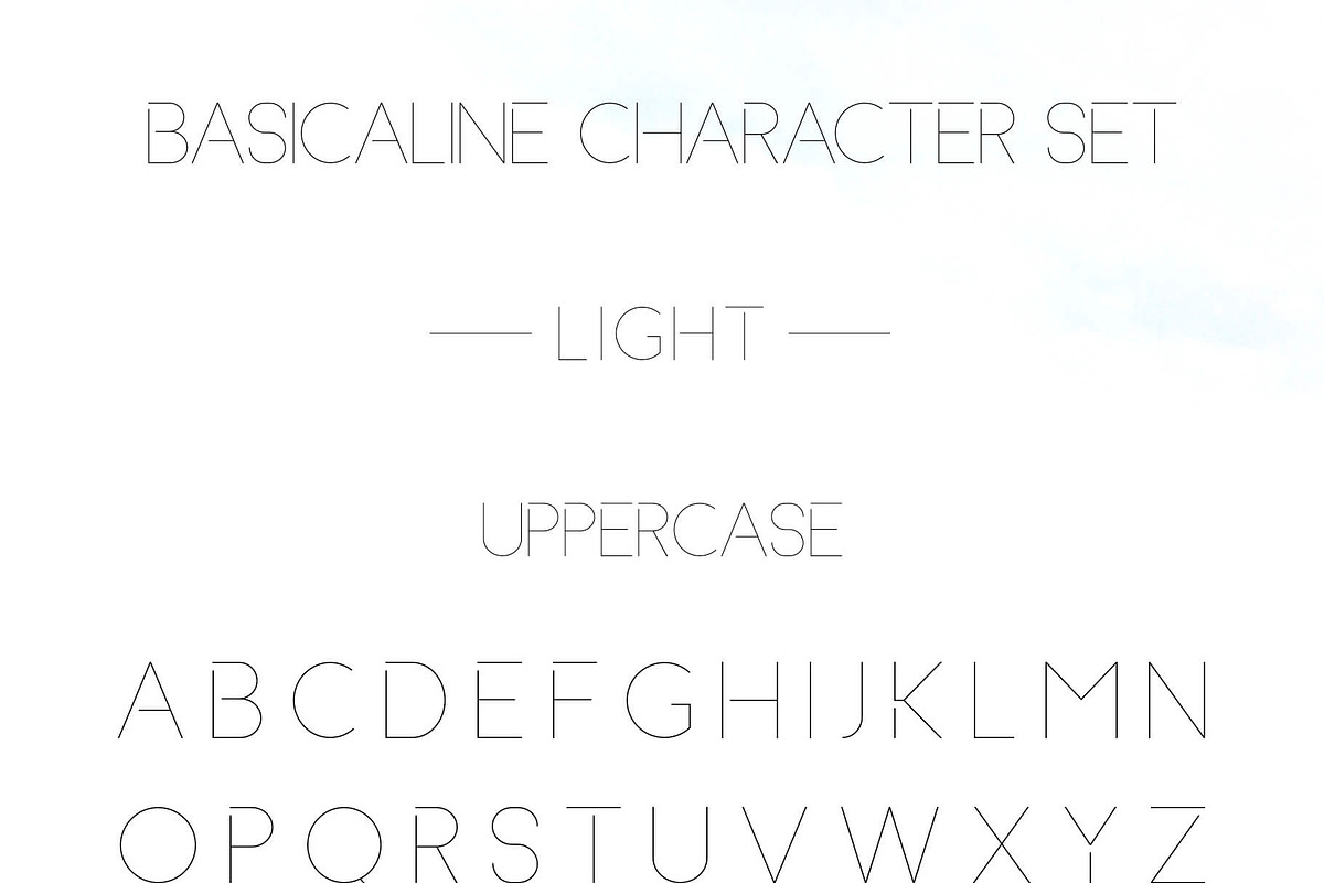 Basicaline Font Family - Sans Serif preview 7