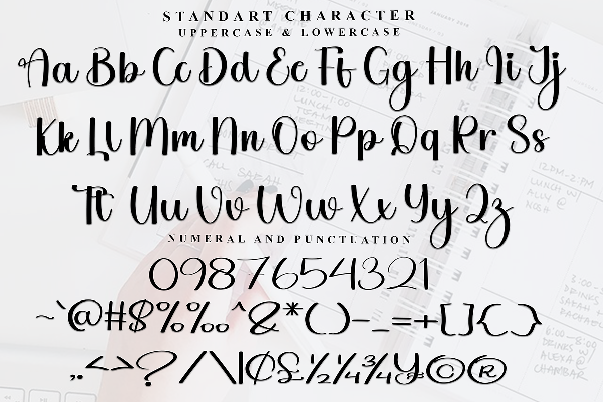 Christmas Handmade, a Handwritten Font by InermediaSTUDIO (Photo 3 of 8)