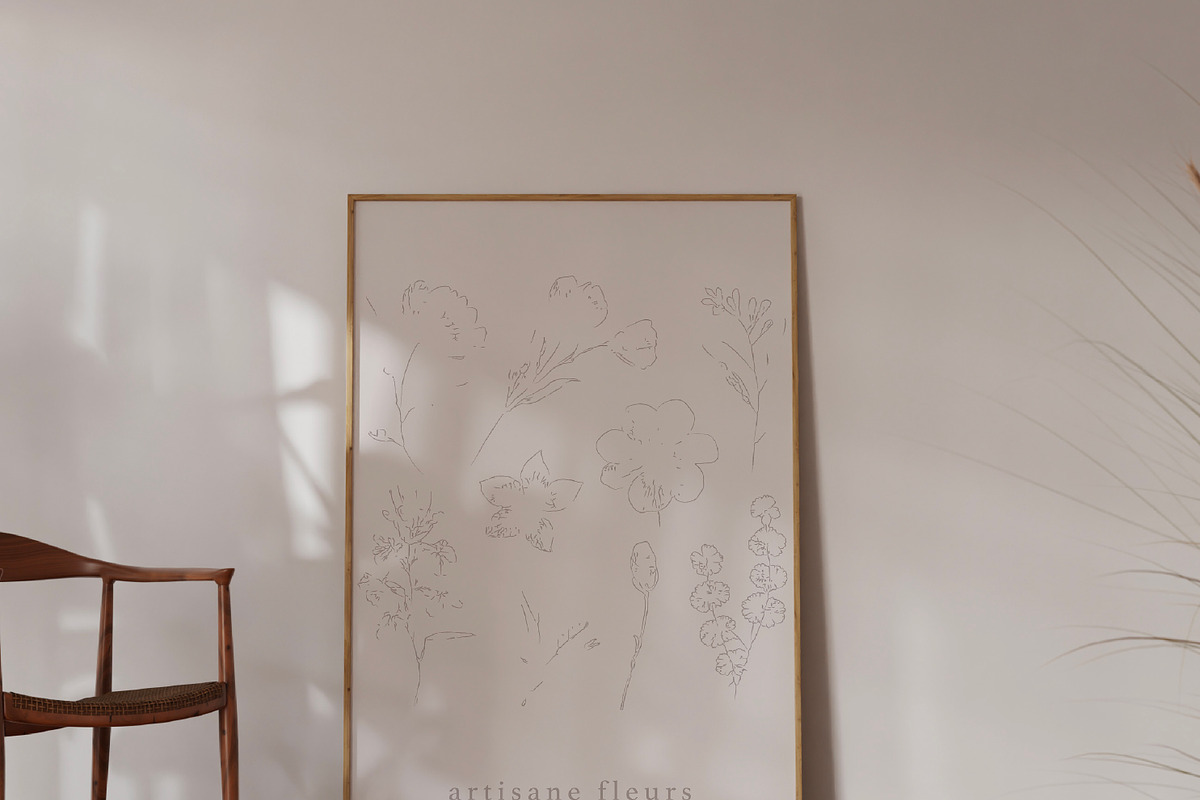 FLORAL ART PRINTS GALLERY. A4 POSTER, a Graphic by Anna Sokol (Photo 25 of 28)