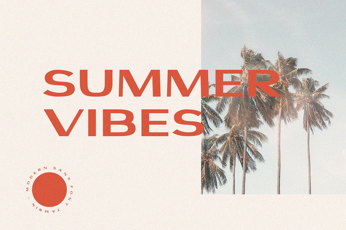 TAMRIN - Modern Sans Font, a Sans Serif Font by Graphicfresh (Photo 9 of 11)