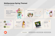 Multipurpose Spring Themed PPT, a Presentation Template by Antstheme (Thumbnail 1 of 2)