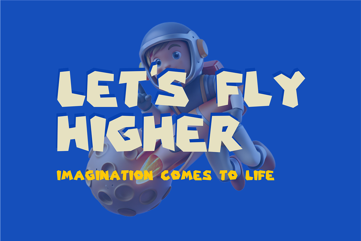 SUPER MABROZ -  Playful Font, a Font by Vroz Studio (Photo 3 of 6)