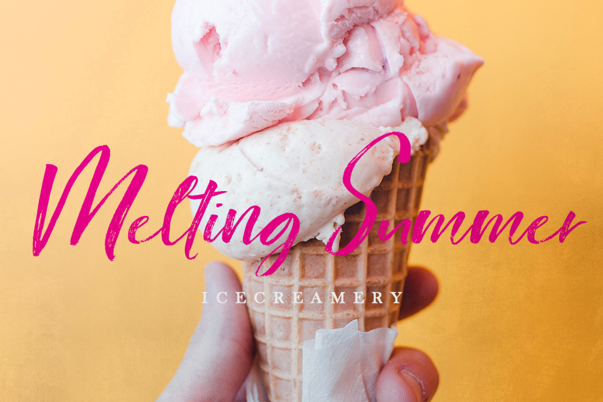 Southerner Brush Script Typeface preview 6
