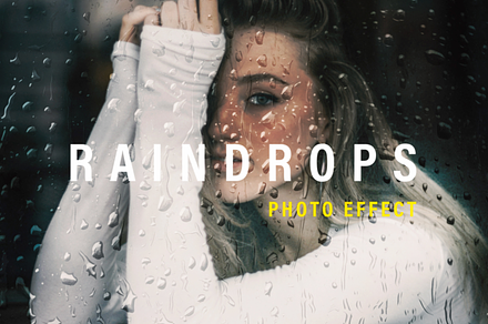 Rain Drops Texture