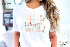 Cat Quote SVG Design Bundle