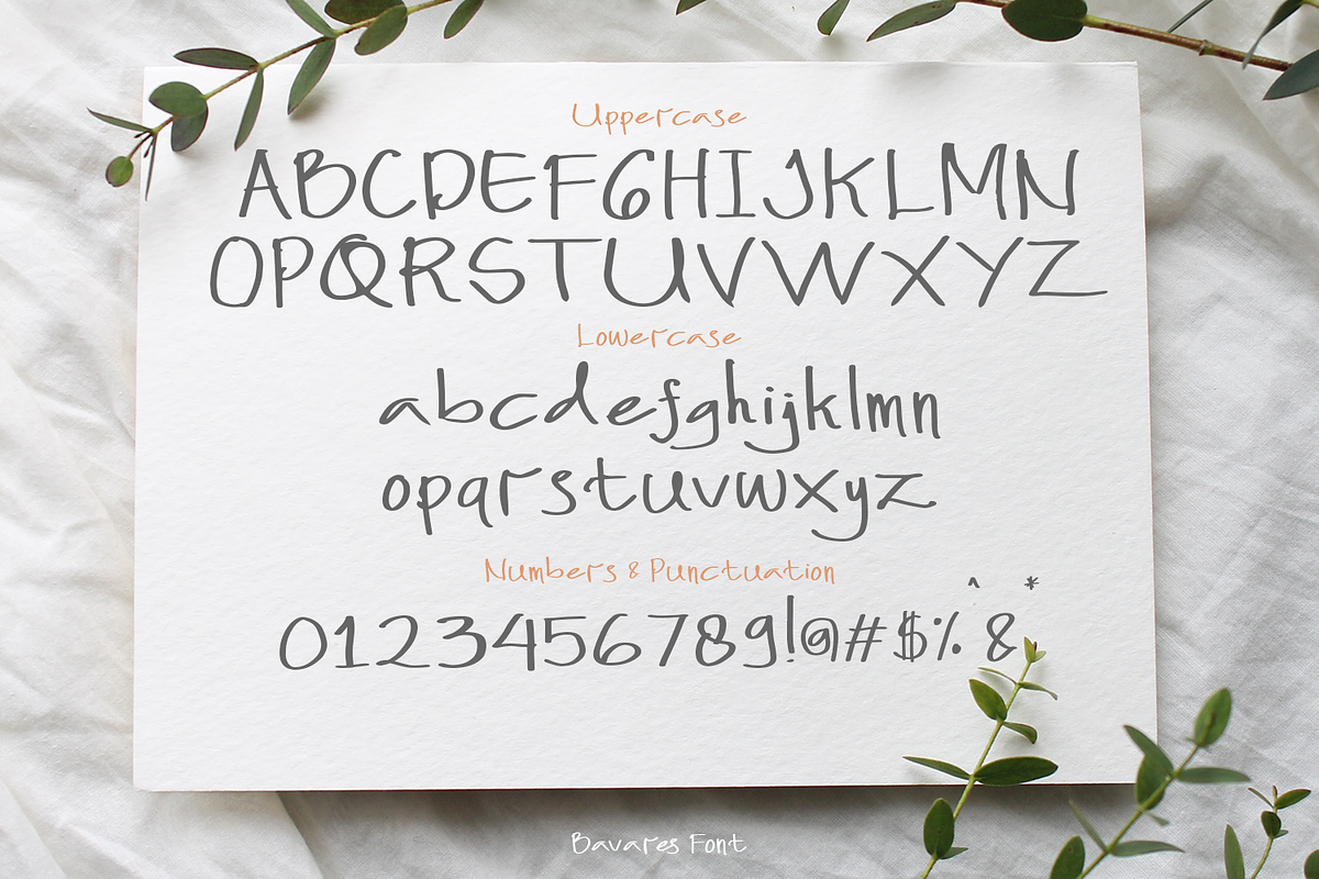 Bavares Font Duo, a Font by madeDeduk (Photo 2 of 10)