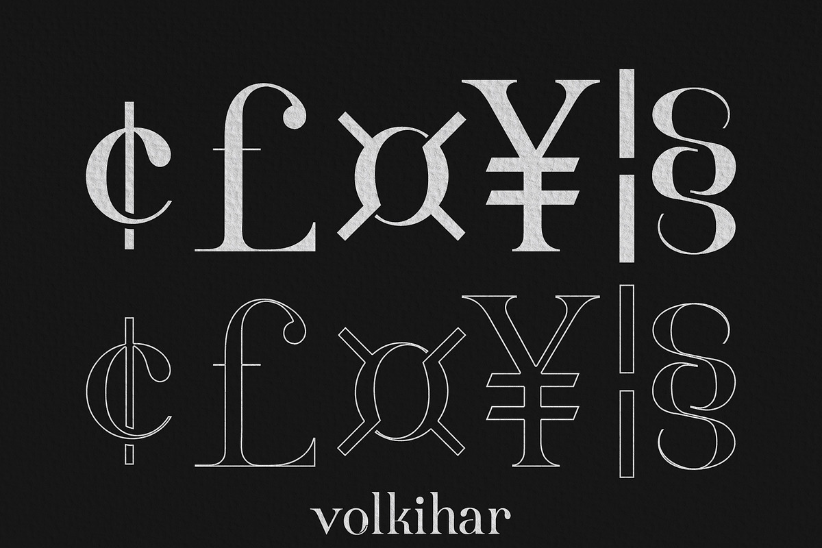 Volkihar | Modern Serif Font, a Serif Font by Voleshads (Photo 5 of 6)