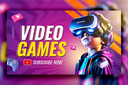 Creative gaming thumbnail, a Social Media Template by AyyazMomin (Thumbnail 5 of 5)