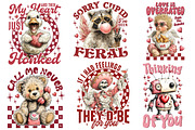 Funny Sarcastic Valentine Png Bundle, an Illustration by OK Design (Thumbnail 1 of 7)