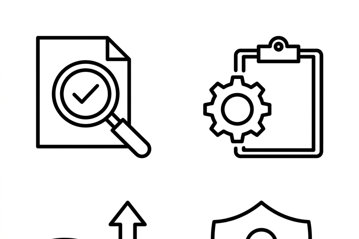 32 Accounting Bookkeeping Icon Set, an Outline Icon by adenpinkstore (Photo 14 of 15)