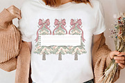 Custom Name Christmas Trees PNG, a Seasonal Illustration by CrexoraLab (Thumbnail 3 of 4)