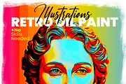 Retro Oil Paint Illustration Action, an Action Add-On by MRI STUDIO (Thumbnail 3 of 12)