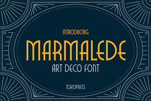 Marmalede - Classic Font