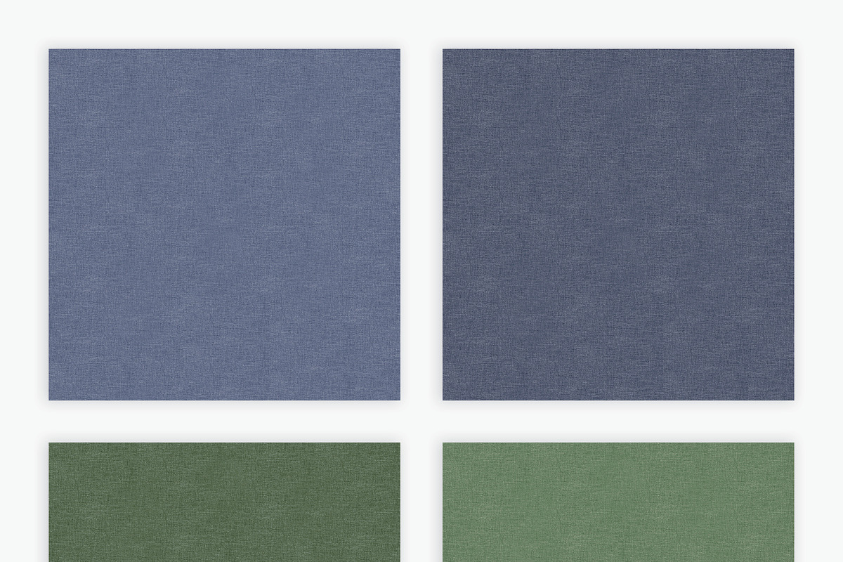 Paper - Basic Linen - Blue & Green preview 3
