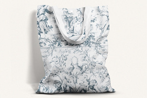 Vintage Toile Victorian PNG Patterns