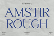 Amstir Rough, a Serif Font by Craft Supply Co. (Thumbnail 1 of 8)