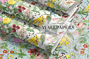 Summer Bloom Seamless Prints & Motif, a Pattern Graphic by TSTUDIO (Thumbnail 8 of 10)