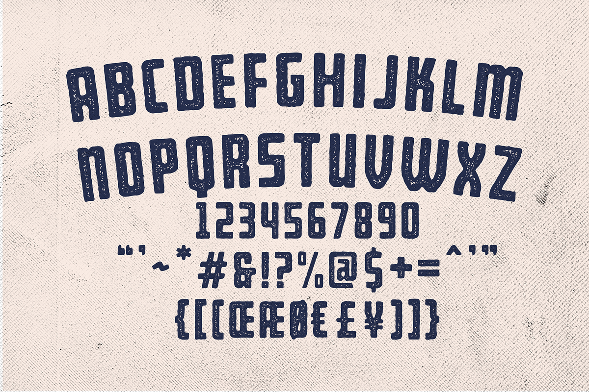 Bearbone Sans (8 Fonts Total!) preview 8