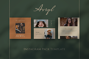 Avryl Story & Feed Instagram Templat, a Social Media Template by Inkofert (Thumbnail 3 of 12)