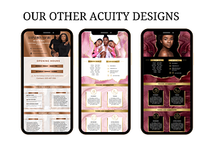 Acuity Booking Design Template