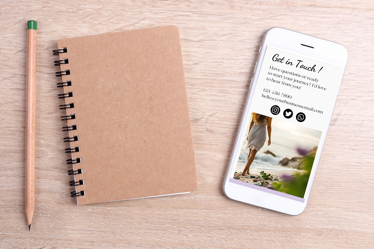 Spiritual Coach Website Template, a Landing Page Template by Mindful Digital Co. (Photo 8 of 9)