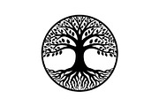 Tree of Life Circle SVG Bundle, an Illustration by Gfx_Store (Thumbnail 41 of 50)