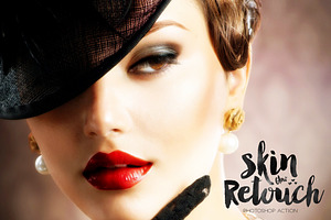 Skin Glow Retouch Action