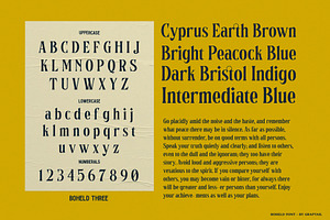 Boheld Font Collection