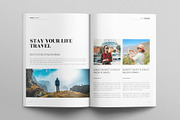 Travel Magazine Template, a Magazine Template by E-Type (Thumbnail 4 of 8)