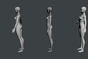 Stylized Girl Abby Shape Mesh, a Characters & Person 3D Model by VK Studio (Thumbnail 11 of 16)