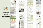business plan template, online coach, a Packaging Mockup by Millennials Marketing (Thumbnail 1 of 10)