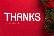 Hello Winter, a Sans Serif Font by alon kelakon (Thumbnail 5 of 5)
